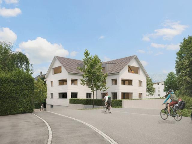 Attraktive 4 ½ Zimmer Eigentumswohnung an idyllischer, ruhiger Wohnlage in Buchs