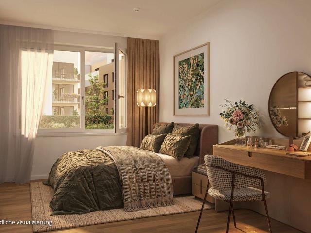 Attraktive 4 Zimmer Wohnung mit ca. 99 m² samt Badewanne, Dusche, Gäste WC und Balkon