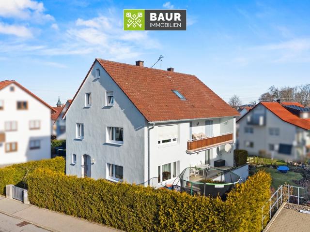 Attraktive 4 Zimmer Wohnung mit Gartenanteil in begehrter Lage von Bad Waldsee – Frauenberg