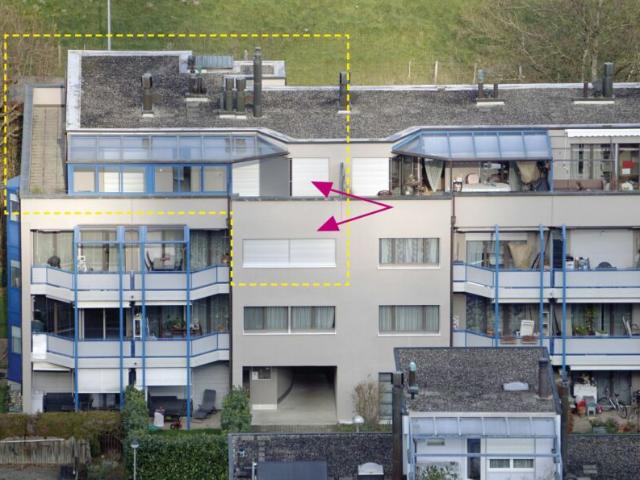 Attraktive 5,5 Zimmer Attika Maisonettewohnung mit grosser Dachterrasse und Weitsicht