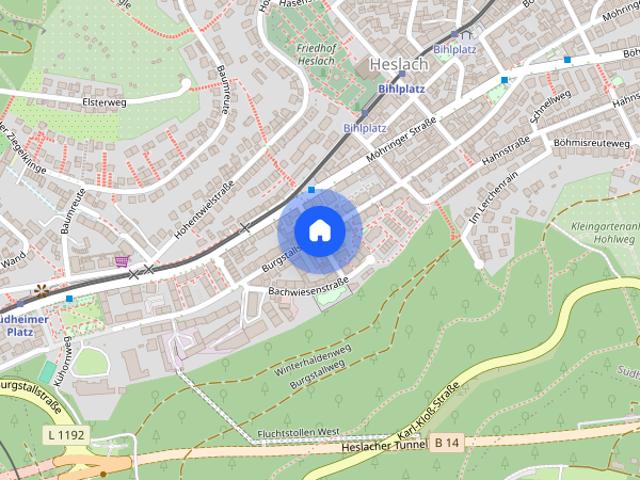 Attraktives Wohnen in begehrter Lage – Sanierte 2½ Zimmer Wohnung in Stuttgart Süd