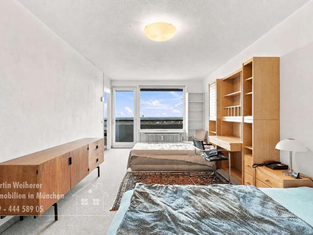 Attraktives Apartment mit Ostbalkon und Weitblick über München Solln