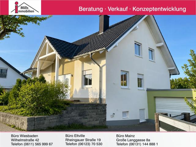 Attraktives freistehendes Einfamilienhaus mit großem Garten und Einliegerwohnung in Dorsheim