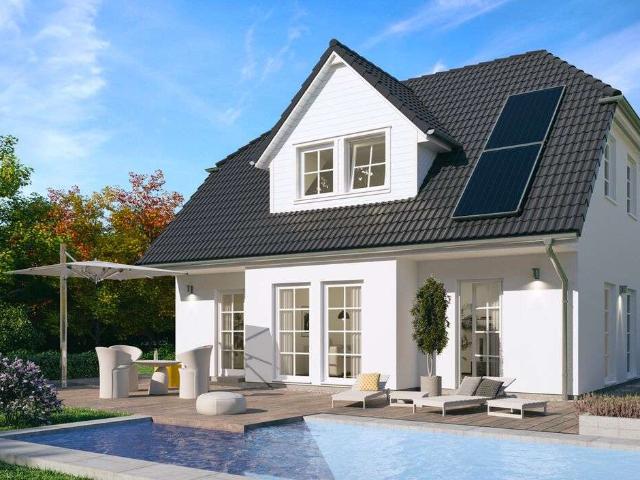 Attraktives, klimafreundliches KFW 40 mit QNG Scanhaus und Grundstück in Hochdonn
