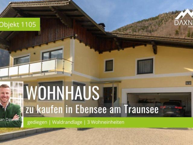 Attraktives Mehrfamilienhaus in idyllischer Waldrandlage