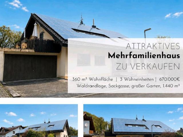 Attraktives Mehrfamilienhaus zur Eigennutzung oder Kapitalanlage