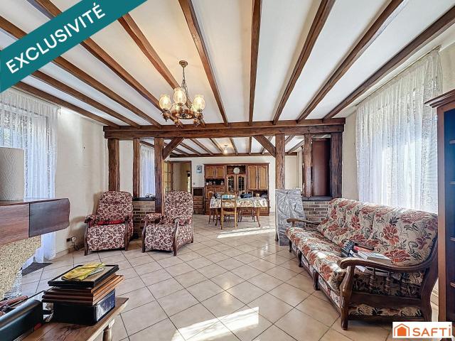 Au calme de la campagne, bon état général 122m² Villechétive