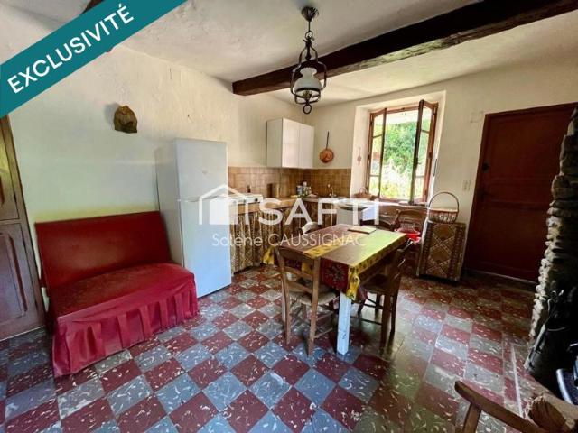 Au coeur des Cévennes, maison de village à rénover