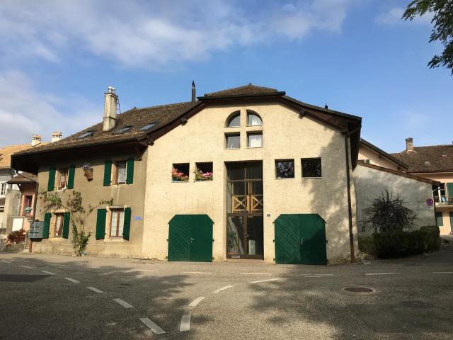 Au coeur du village de Begnins