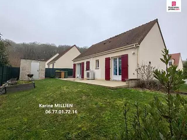 Aunay sous Crécy 28500 Achat / Vente maison 4 pièces t4 jardin terrasse