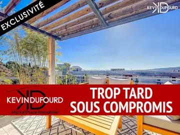 Aubenas 07200 Achat / Vente appartement 3 pièces t3 au dernier étage terrasse