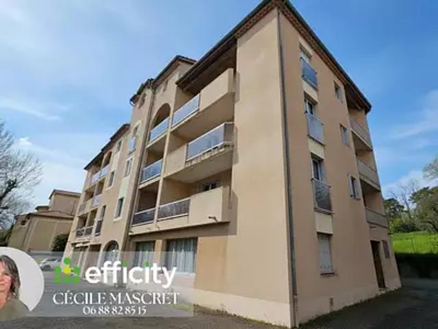 Aubenas 07200 Achat / Vente appartement 3 pièces t3 cave balcon