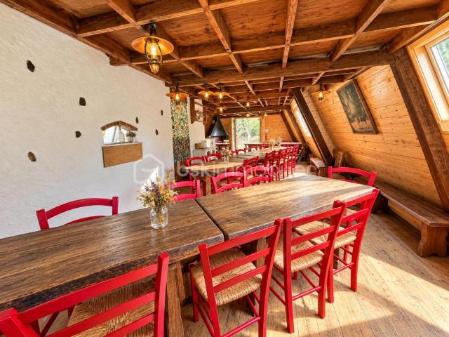 Auberge dans un environnement naturel préservé