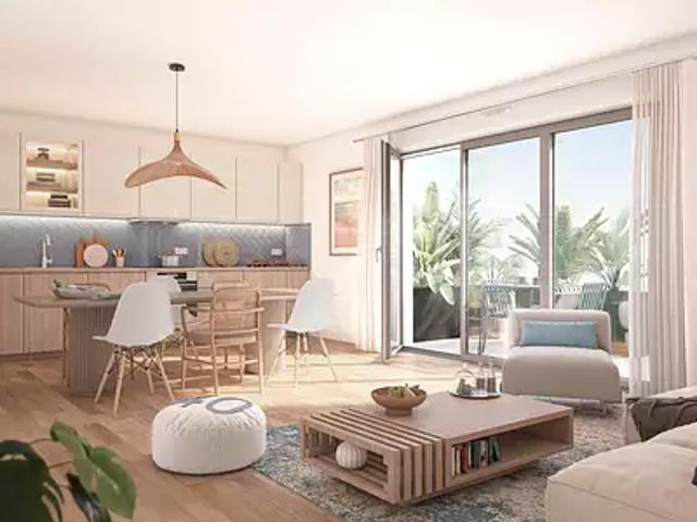 Aubervilliers 93300 Programme neuf appartement neuf à vendre t3 TVA 5,5% RT 2012