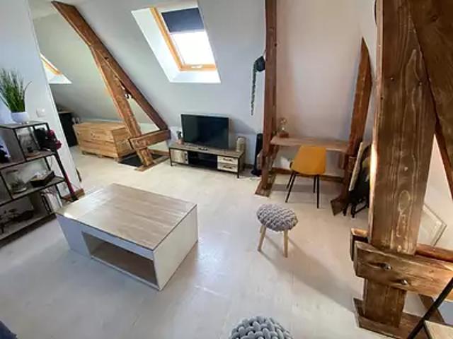 Aubigny sur Nère 18700 Location appartement 1 pièce t1 au dernier étage cave