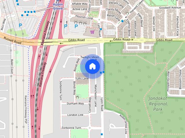 Aubin Grove Parkside Living 3x2 $750 P/W