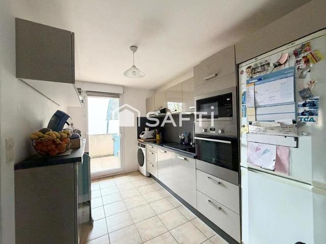 Aucamville Apt T4, 79m² + 2 parkings + cave