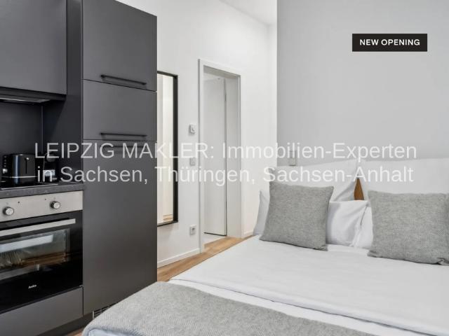 Auch Gewerblich nutzbar. Modernes Studio Apartment mit allem inklusive im Zentrum von Leipzig