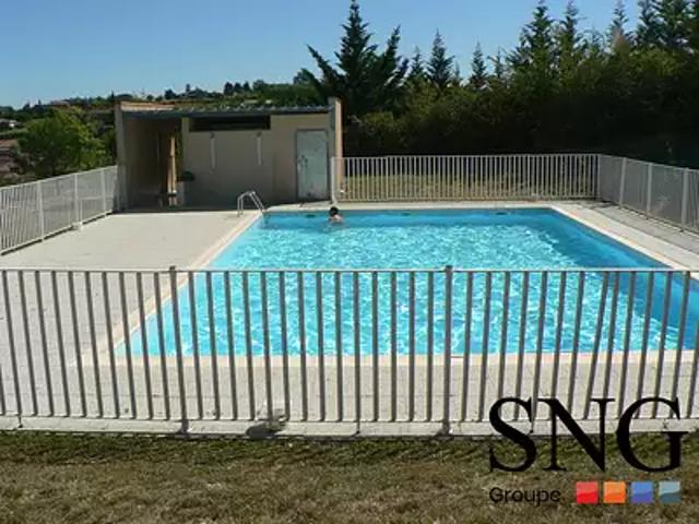 Auch 32000 Location appartement 2 pièces t2 terrasse