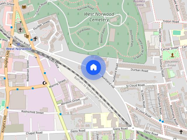 Auckland Hill, West Norwood, Lambeth, London, SE27