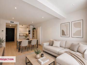 Auderghem – Herrmann Debroux District | Beautiful 1 bedroom apartment with terrace, garden, cellar and parking
