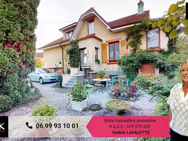 Audincourt 25400 Achat / Vente maison 7 pièces t7 parking