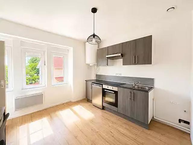 Audincourt 25400 Achat / Vente maison 3 pièces t3 au dernier étage cave