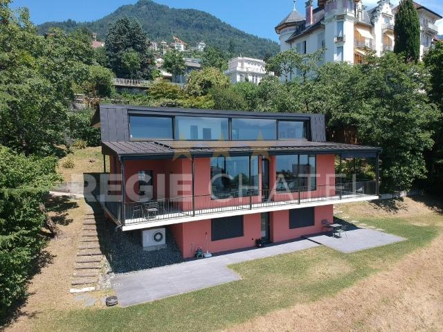 Auf den Höhen von Montreux Wunderschöne Villa mit Seeblick