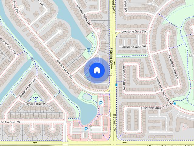 August rent FREE! Top Floor Bayside Condo in Airdrie