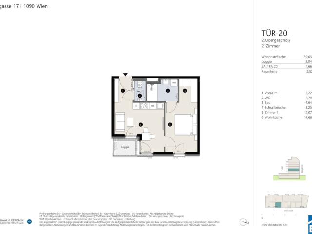 Augasse 17 Wohnen im Herzen von Wien Alsergrund