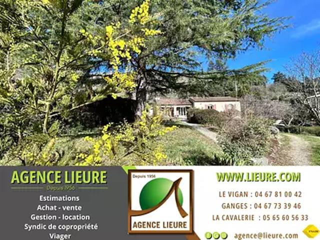 Aulas 30120 Achat / Vente maison 7 pièces t7