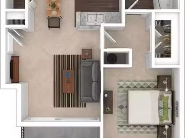 AUP Elm Renovated 2 Bed 2 Bath