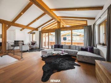 Alpiner Wohnkomfort auf höchstem Niveau – Exklusives Chalet mit Kaiserblick in Aurach
