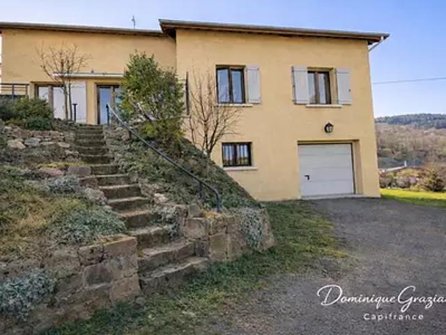 Aurec sur Loire 43110 Achat / Vente maison 5 pièces t5 jardin terrasse