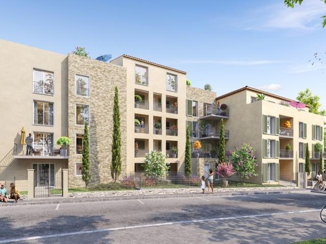 AURIBEAU, T2 de 42m2 au 1er étage + Parking, dans une résidence neuve
