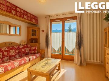 AURON Studio 21m² RDC, balcon 7m², 1 SdE, 1 wc. 8 parkings visiteurs