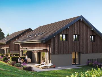 Aurora – Prächtige 6 Zimmer Doppelhausvillen mit Garten