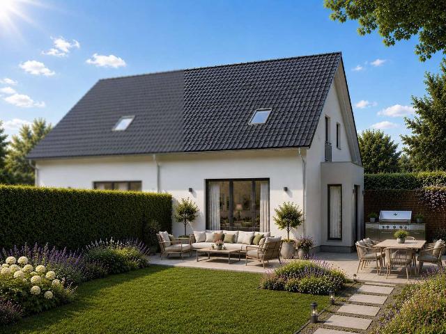 AUSBAUHAUS TwinStyle 11.01 S Bezahlbar ins Eigenheim mit Keller & Südhang Grundstück