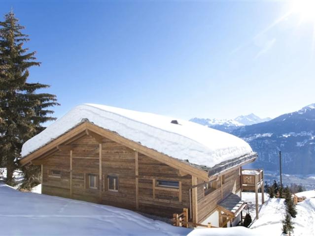 Ausgezeichnetes Chalet, das als Zweitwohnsitz gebaut wurde