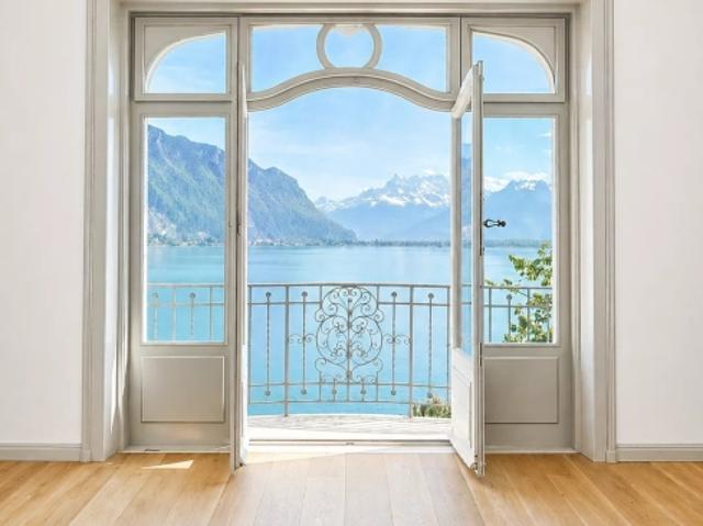 Außergewöhnlich, ein Leben mit den Füßen im Wasser im Herzen von Montreux