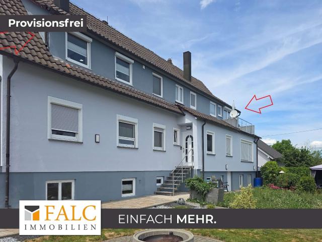 Außergewöhnlich großzügige Dachgeschosswohnung