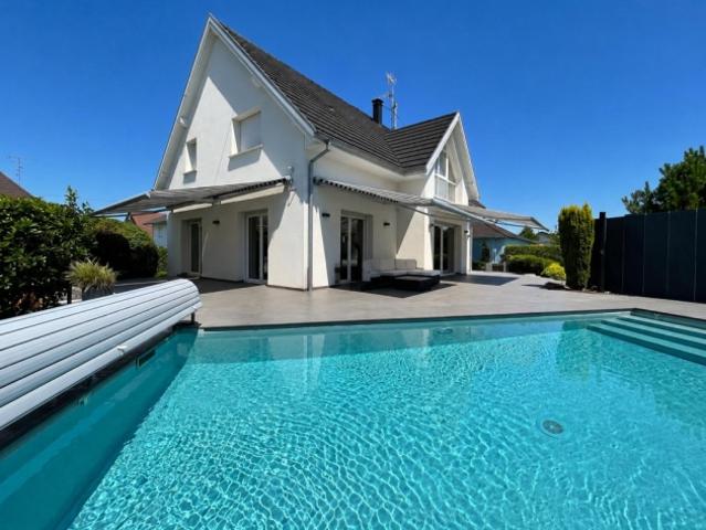 Außergewöhnliche Villa mit Pool am Stadtrand von Basel, Frankreich