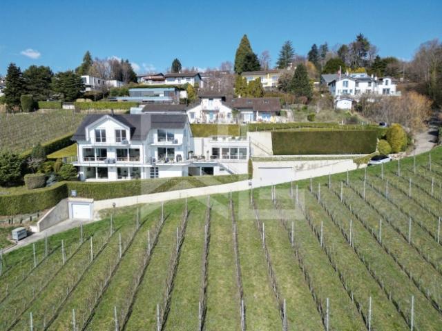 Außergewöhnliche zeitgenössische Villa mit spektakulärem Seeblick