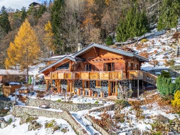 Außergewöhnliches alpines Gelände am Fuß der Skilifte