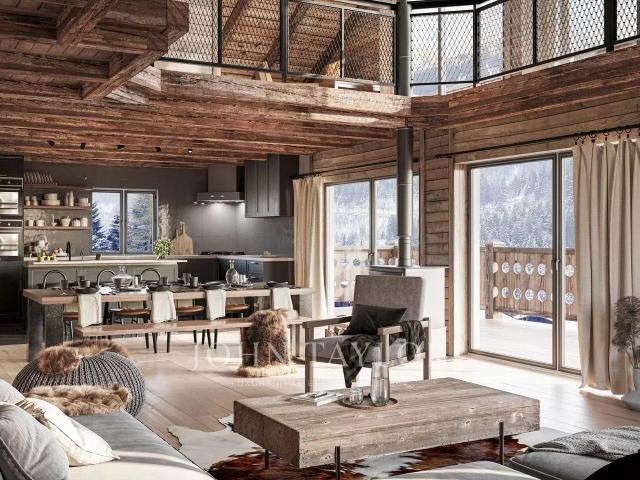 Außergewöhnliche Chalets in Champéry zum Verkauf nach Plan nur Hauptwohnsitz