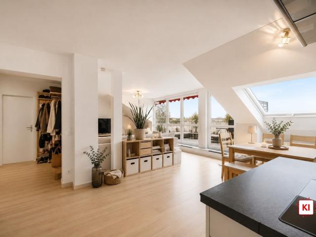Außergewöhnliche Dachterrassenwohnung mit 118 m² Wohnfläche, Südausrichtung und Lift