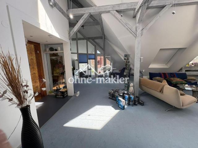 Außergewöhnliche DG /Maisonettewohnung im Zooviertel – Großzügiges Wohnen, Blick in die Eilenriede