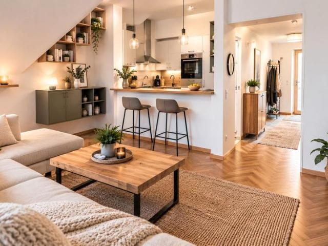 Außergewöhnliche Maisonette mit Galerie in Düsseldorf Wittlaer