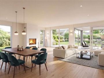Außergewöhnliche neue, zeitgenössische Villa mit zwei eigenständigen Wohnungen