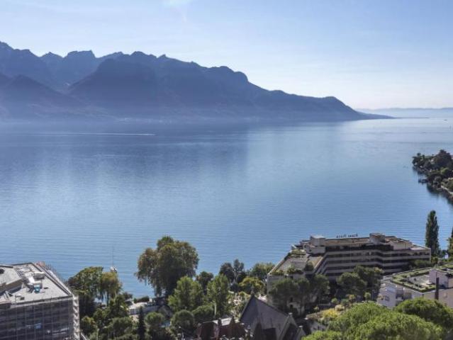 Aussergewöhnliche Penthouse in Montreux